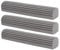 Seupeak Super Absorbent PVA Sponge Mop Head Refills - Pack of 3, Replacement for MR. SIGA PVA Sponge Mop SJ21533, Size: 30.5cm, Grey