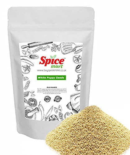 White Poppy Seeds | Khas Khas Poppy Seeds Premium Quality Free UK P&P 50g-950g (90g)