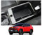 CDEFG Kompatibel mit Jeep Compass 2021-2024 2025 Mittelkonsole Armlehne Organizer Armlehnen Aufbewahrungsbox Handschuhfach Aufbewahrung Auto Center Console Tray Innenraum Zubehör (Schwarz)