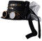 COSDREAMER Unisex Steampunk Zylinder Gothic Gears Kette Schleier Bowknot Hut (60cm)