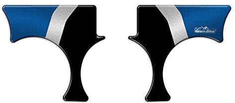 Resin Bike Adesivi Moto Compatibile con Honda Africa Twin 1100 2022-2023. Protezione Moto Piastra Sterzo da Urti e Graffi. Adesivi 3D Resinati Africa Twin CRF 1100 L
