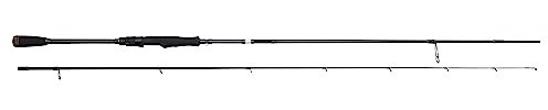 Savage Gear Köderangelrute, SG2 Light Game Spinnrute für Raubfische, Hecht, Barsch, Zander, 2.43m schnelle Aktion, robust, schwarz, Unisex