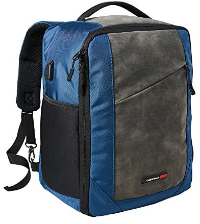 Cabin Max for Easyjet Cabin Bag 45x36x20, Easy Jet 45x36x20 Underseat Cabin Bag, Easyjet Durable Backpack - Spacious Design with Easy-Access Pockets (Manhattan 30L)