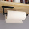Bugucat Portarotolo Cucina, Porta Rotolo da Parete Autoadesivo Spazio Alluminio, Porta Scottex Cucina Senza Forature, Autoadesivo Portarotoli Cucina da Parete Senza Forature per Cucina e Bagno