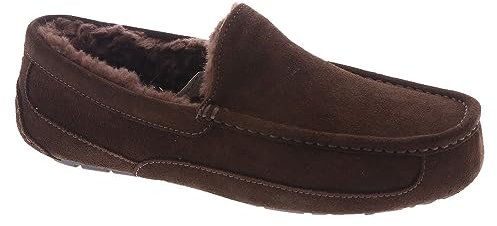 UGG Homme Ascot Chausson, Cacao saupoudré, 45.5 EU