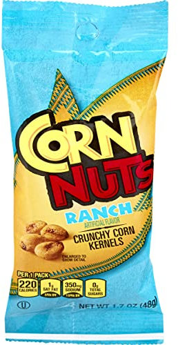 CORN NUTS Ranch Flavored Crunchy Corn Kernels, 1.7 oz. package (18-Pack)