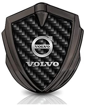 Abzeichen Logo für Volvo XC40 XC60 XC90 C30, Buchstaben Wort Emblem-Aufkleber, Autoaufkleber Sticker Emblem Abzeichen Body Abzeichen Aufkleber