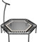 bellicon Jumping Fitness Trampolin 137cm bis 150 kg (Extra Stark) | 3-teiliger Rahmen mit Haltegriff - Einfacher Aufbau | Mit Patentierten Seilringen | Das Original - Made in Germany (Beige)