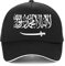 TONFON Unisex-Baseballkappe Herren Golf Sonnenkappen Saudi-Arabien Baseballkappe Arabische Länder Arabische Länder Islam Arabische Flagge Sommerkappen
