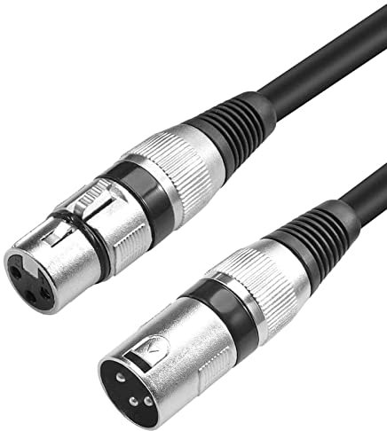 Cable de conexión estable de 3 pines macho a hembra, cable de radio blindado, adecuado para mezcladores, micrófono, amplificador, cable de audio RCA, extensión de conexión estable, 3,5 mm, macho a