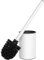 QL Toilet Brush,Stainless Steel,Quick-drying Toilet Brush Holder Set,for Bathroom and Hotel,White