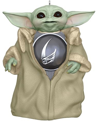Hallmark Keepsake Weihnachtsschmuck 2025, Star Wars: The Mandalorian Grogu, Geschenke für Star Wars Fans
