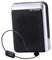 DIKACA 1pc V5.0 Amplificateur De Voix Portable Haut-parleur Pour Enseignant Aimants Abs Robustes Conception Entraînement À La Danse Carrée Noir
