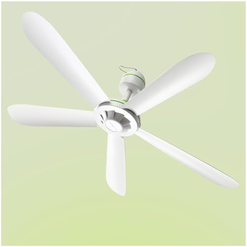 70/90cm Mobile Ceiling Fan, Modern Ceiling Fans, 5 Blades, 3 Speed Settings, Propeller Exterior, Indoor Ceiling Fans for Bedroom Kitchen(90cm/35.5in)