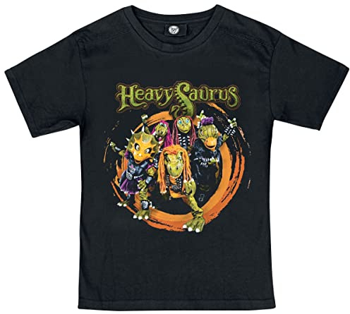 Heavysaurus Metal-Kids - Rock 'n Rarr Unisex T-Shirt schwarz