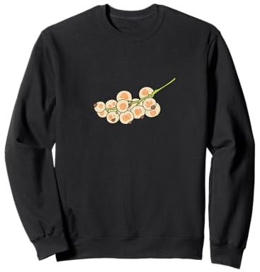 Grosella blanca dulce fruta de verano Sudadera