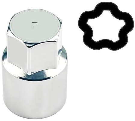 #F for Toyota Wheel Lock Key Compatible Toyota Lexus Tacoma F-Wheel Locking nut Key Removal Tool