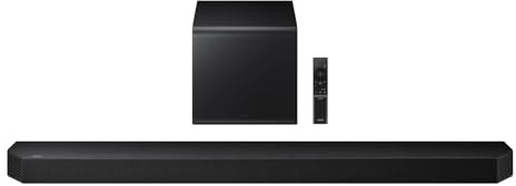 Samsung Q-Series Soundbar (HW-Q800F), 5.1.2ch Q Series Soundbar with Wireless Dolby Atmos, Game Mode Pro & Subwoofer, Q-Symphony, SpaceFit Sound Pro, Adaptive Sound, Movie & Gaming