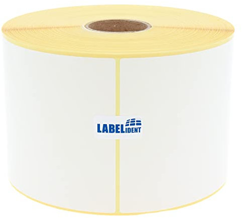 Versandetiketten DHL, DPD, Fedex, GLS, Hermes, UPS - 4x6 Zoll - 100 x 150 mm - 1.000 Thermo-Eco Papier Etiketten auf 1 Rolle(n) mit 40 mm Kern, Thermodirekt Etiketten selbstklebend