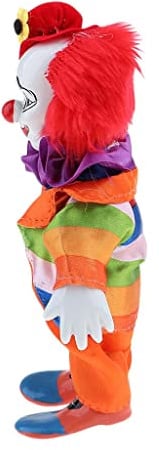 Baoblaze 18 cm Halloween Clown Puppen Clownmann Minipuppe Dekofigur, Geschenke und Erwachsene, # 8