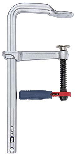 DICTUM® Ganzstahl-Zwinge mit Ratschensystem, Spannweite 400 mm