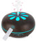 Aroma Diffuser,GeeRic 550ML Luftbefeuchter Ultraschall Vernebler,Raumbefeuchter Aromatherapie Öle Duftlampe mit 7 Farben LED Dunkles Holz