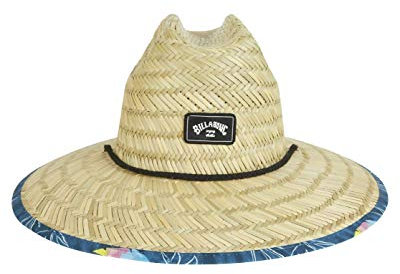 Billabong Men's Tides Print Straw Lifeguard Hat