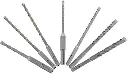 Diablo 7-teiliges Rebar Demon SDS-Plus 4-Cutter Vollhartmetallkopf Hammerbohrer-Set für Beton und verstärkte Materialien - DMAPL9920-S7