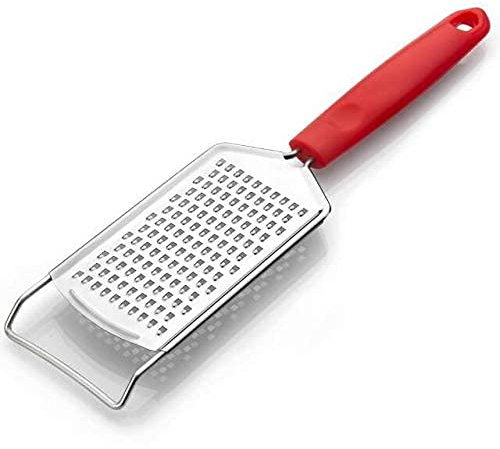 Plastic Handle Cheese graters for Kitchen, Stainless Steel Multi-Purpose Food Grater Slicer for Vegetable Fruit Chocolate(Any Random Color)