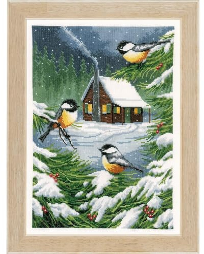 Vervaco Winter Scene Counted Stitch Kit