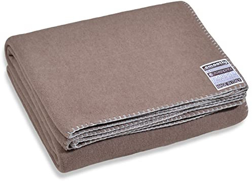 Zoeppritz since 1828 Smoothy Fleece-Decke – Flauschige Kuscheldecke aus Polarfleece - vegan – 140x190cm – 840 Smoke