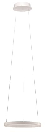 Arcchio LED Albiona (Modern) in Weiß aus Metall (1 flammig,) Küchenleuchte