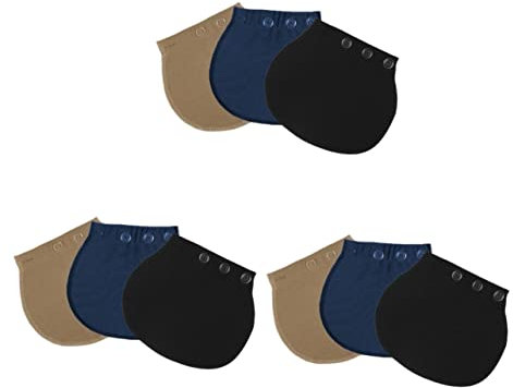 Ciieeo 3er-Set Schwangerschaftsgurte Für Frauen Taillenknöpfe Elastischer Bund Für Umstandshosen 3 Stück X 3