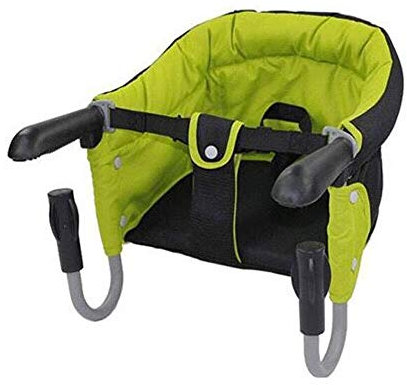 JUNNIU Bettgitter, Bettgitter, Bettgitterhocker, Einhänge- und Sitzerhöhungen, tragbar, faltbar, waschbar, Erhöhung und Einhängesitze für Zuhause und Reisen, Belastung 18 kg (Farbe: Grün) Decoration