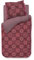 Pip Studio Bettwäsche Il Mosaico Dark red 1 Bettbezug 135 x 200 cm + 1 Kissenbezug 80 x 80 cm