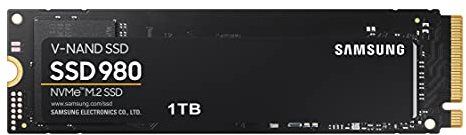 Samsung 980 1 TB PCIe 3.0 (up to 3.500 MB/s) NVMe M.2 Internal Solid State Drive (SSD) (MZ-V8V1T0BW) (Renewed)