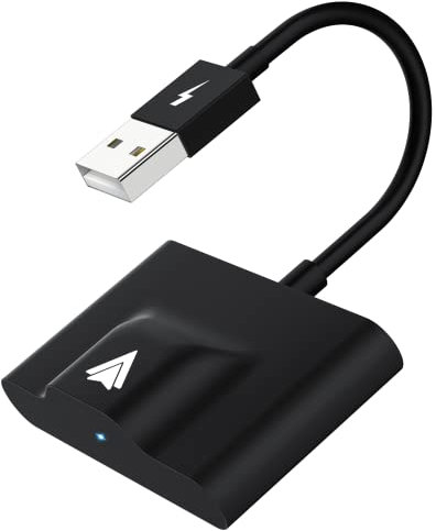 Jumpeak Android Auto Wireless Adapter for OEM Factory Wired Android Auto Cars, Plug & Play Easy Setup Wireless Android Auto Adapter Dongle for Android Phones Converts Wired Android Auto to Wireless