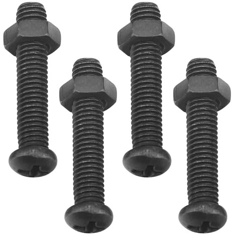 KitchenKipper 0455403 & 0451788 Screw W/Jam Nut Throttle Stop Compatible with P-olaris Vehicle, Fits Model Sportsman 90/110, Outlaw 50/90/110, Predator 50, Replaces