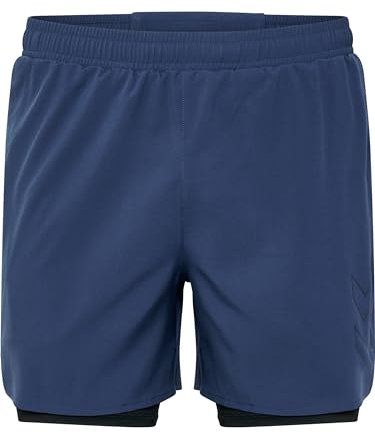 hummel Hmlmt Fast 2 In 1 Shorts Herren Training Mit Beecool Technologie