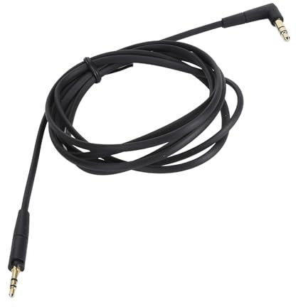 Cuifati 3.5mm Audio Cable, 1.45m/4.8ft Auxiliary Cables 90 Degree Right 1/8 AUX Cord for HD400S HD4.30 HD4.50BTNC for MOMENTUM 3