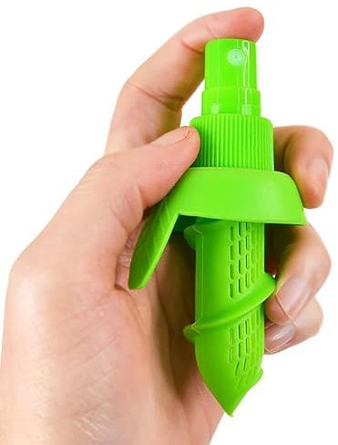 1 unid fruta limón pulverizador manual jugo de fruta pulverizador manual mini jugo de limón exprimidor conjunto jugo de fruta pulverizador para la cocina del hogar