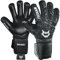 WVVOU Torwarthandschuhe für Herren und Jugendliche, Hochleistungs Torwarthandschuhe Kinder mit 5 Abnehmbaren Fingersave, Fußballhandschuhe mit 4 mm klebrigem Latex auf der Handfläche. (Schwarz, 10)