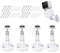 4pcs Camera Wall Mount Brackets for Ring, 360° Adjustable Security Camera Holder for Ring Surveillance Cameras, Easy Installation for Stick Up Wired Security Camera Accessroies (White)
