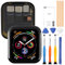LCD Display per Apple Watch Series 5 / SE 40mm GPS A2092 A2094 LCD Schermo Touch Screen Digitizer Full Assembly con Strumenti (Nero)
