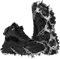 HOSLAFON Steigeisen für Schuhe, 32 Spikes, EIS- und Schneegriffe, Edelstahl-Traktionsstollen zum Gehen, Joggen, Klettern und Wandern