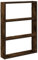 vidaXL Wandregal Räuchereiche 43x9x60 cm Holzwerkstoff, schwebendes Regal, Hängeregal, Eckwandregal, Schweberegal, Garagenregal, Eck-Wandregal