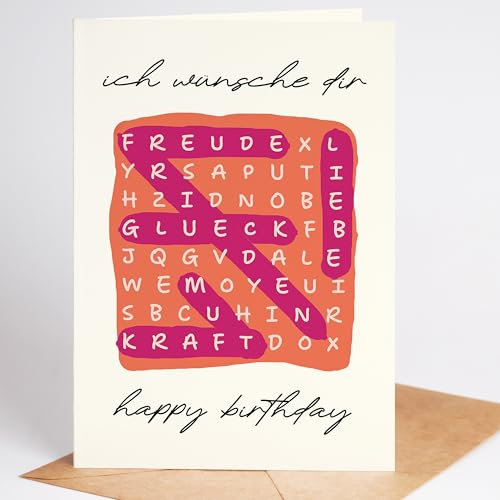 Lovely Cards - Geburtstagskarte Beste Freundin - 30. 40. 50. Geburtstag Karte - Geburtstagskarte für Frauen - Karte Geburtstag A6 (Rot, Variante 1)