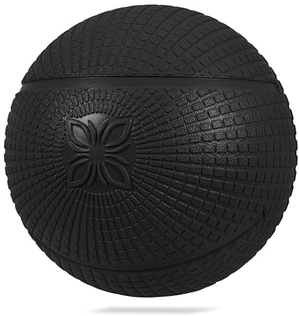 OMNANA® Orbit™ Medizinball aus Gummi (2-5 kg) – Extrem griffig & rutschfest – Fitness Ball für Krafttraining, Functional Training & Core Workout – Studioqualität für Home Workout & Ganzkörpertraining