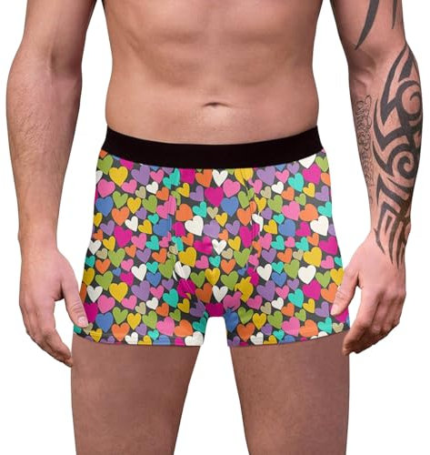 Boxershorts Weihnachten, Leicht Lustige Boxershorts, Adventskalender Zahlen Aufkleber, Boxershorts Unterhosen, Unterhose Personalisiert, Unterwäsche- Warme Lustige-Unterhosen, Bequeme