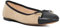 Dune London Ladies Highest Toe Cap Ballet Pump Size UK 6 Flat Heel Suede Ballet Pumps